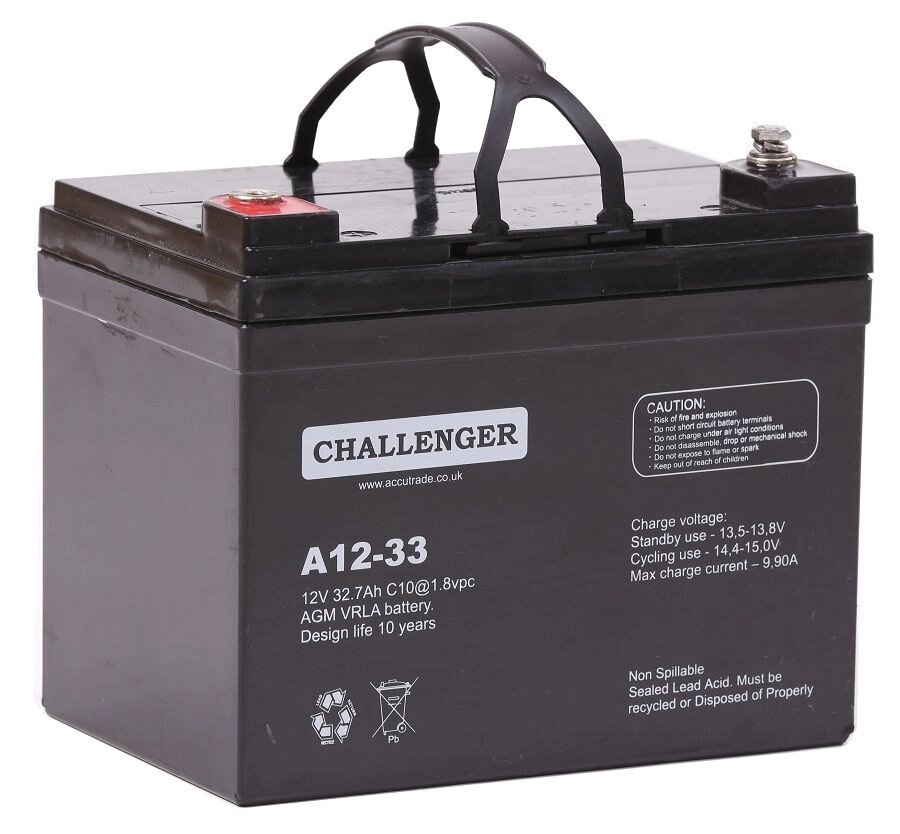 Акумулятор Challenger A12-33 від компанії Центр технічних рішень - фото 1
