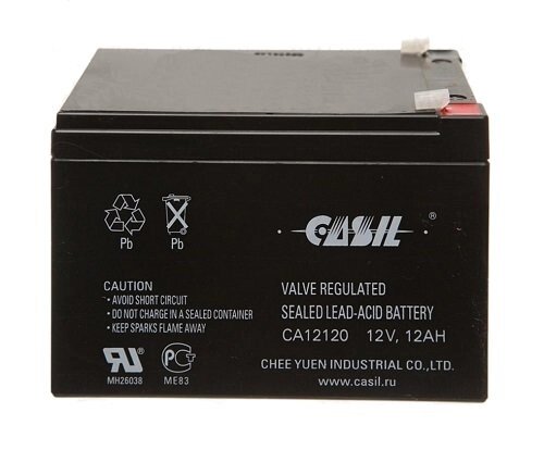 Акумуляторна батарея CASIL CA-12120 від компанії Центр технічних рішень - фото 1
