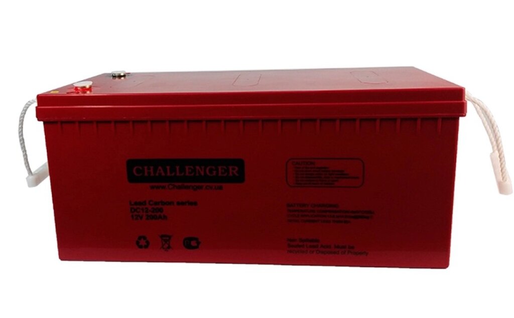 Акумуляторна батарея Challenger Carbon DC12-200 від компанії Центр технічних рішень - фото 1