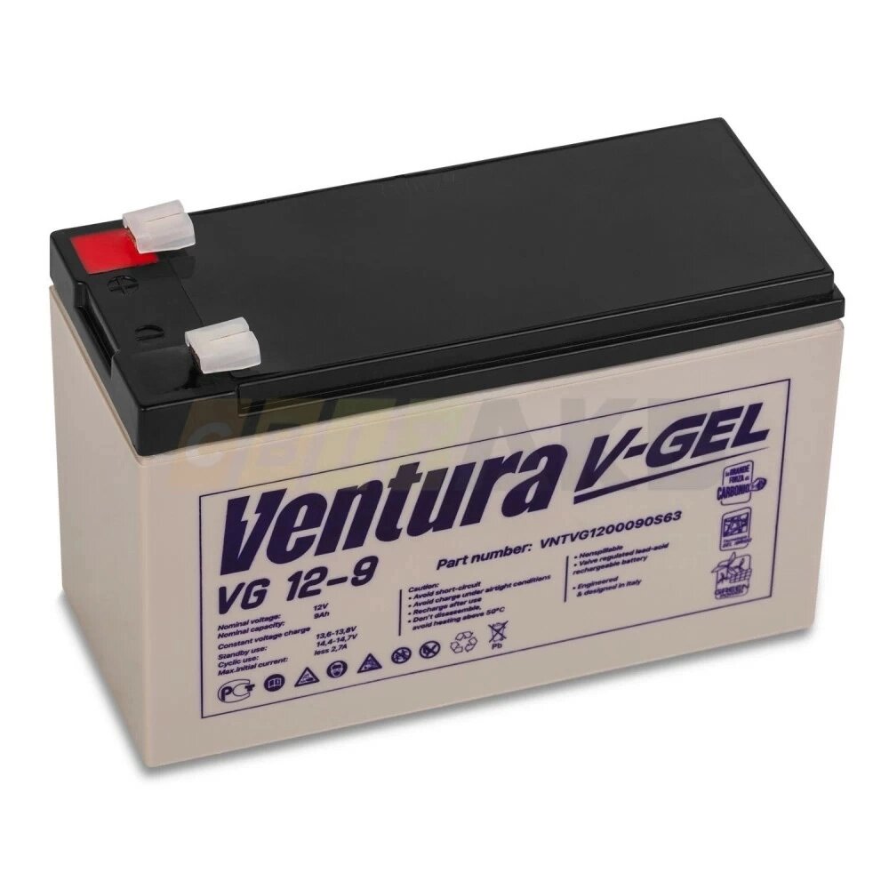 Акумуляторна батарея для ИБП Ventura VG 12-9 від компанії Центр технічних рішень - фото 1