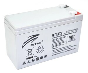 Акумуляторна батарея RITAR RT1270 12V 7.0Ah 151x100x65 мм (2974) Gray Case