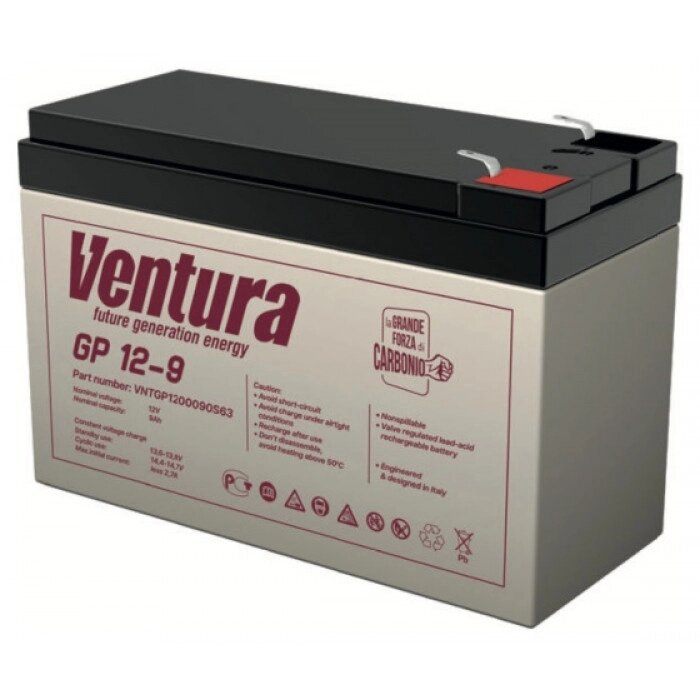 Акумуляторна батарея Ventura GP 12-9 12В, 9 Ач від компанії Центр технічних рішень - фото 1