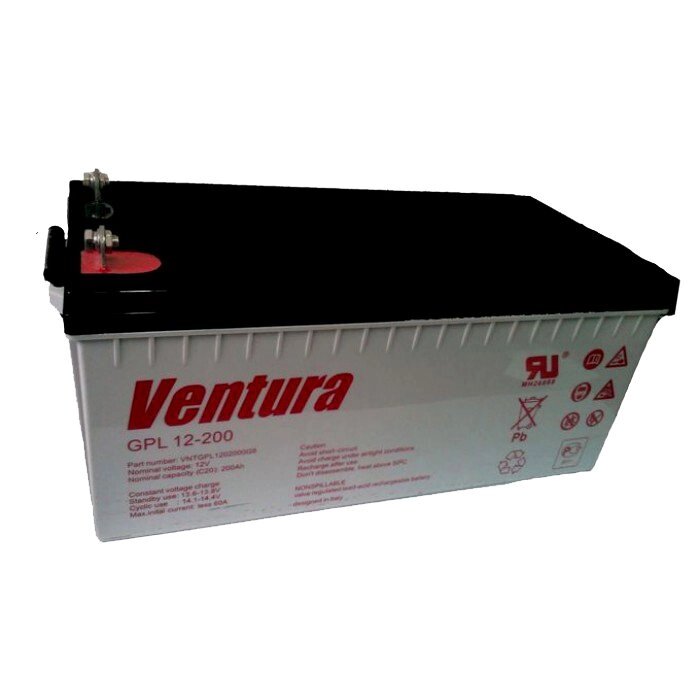 Акумуляторна батарея Ventura GPL 12-200 від компанії Центр технічних рішень - фото 1