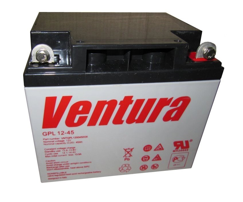 Акумуляторна батарея Ventura GPL 12-45 від компанії Центр технічних рішень - фото 1
