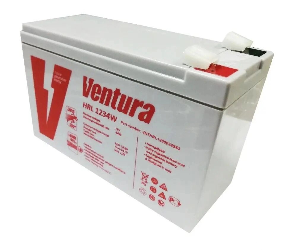 Акумуляторна батарея Ventura HRL1234 від компанії Центр технічних рішень - фото 1