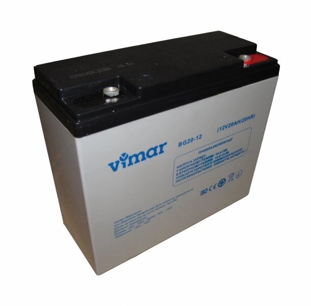 Акумуляторна батарея VIMAR BG20-12 (12В 20Ач) від компанії Центр технічних рішень - фото 1