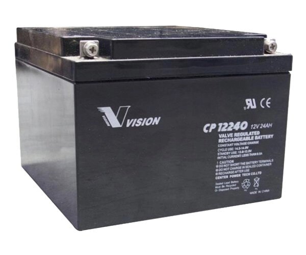 Акумуляторна батарея VISION CP12240 від компанії Центр технічних рішень - фото 1