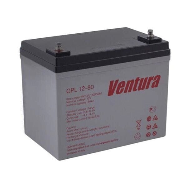 Акумуляторні батареї Ventura GPL 12-80 L від компанії Центр технічних рішень - фото 1