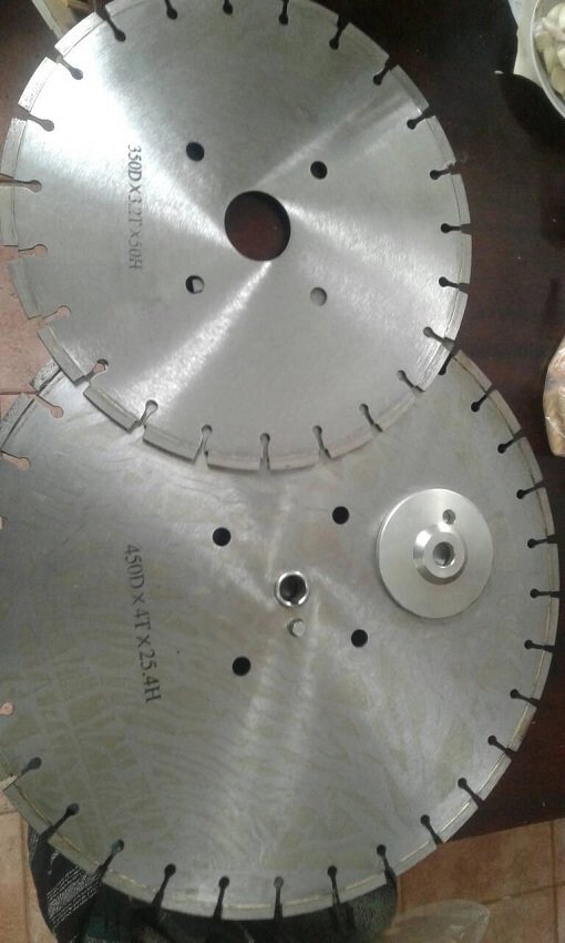 Алмазний диск для швонарізчика HonkerT450 (450 мм) від компанії Центр технічних рішень - фото 1