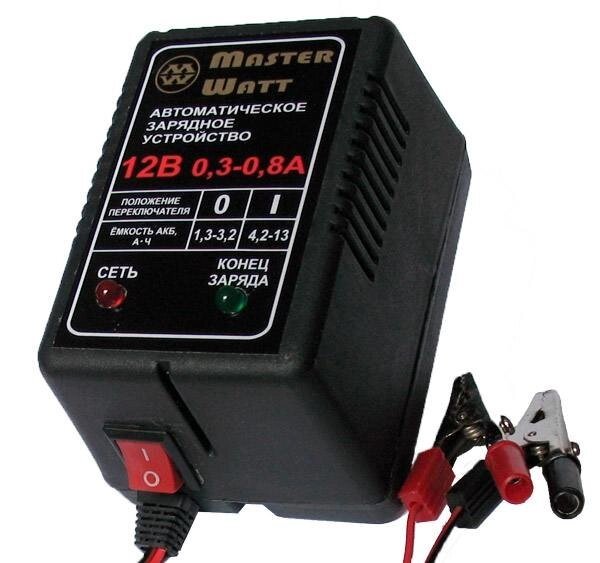 Автоматичний зарядний пристрій 0,3-1,2А 6В для мото акумуляторів від компанії Центр технічних рішень - фото 1