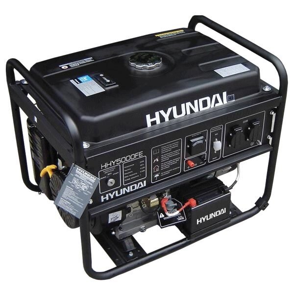 Бензиновий генератор HYUNDAI HHY 5000F від компанії Центр технічних рішень - фото 1