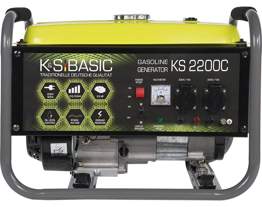 Бензиновий генератор KonnerSohnen BASIC KS 2200C від компанії Центр технічних рішень - фото 1