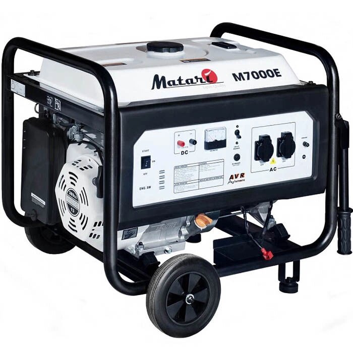 Бензиновий генератор MATARI M7000E від компанії Центр технічних рішень - фото 1