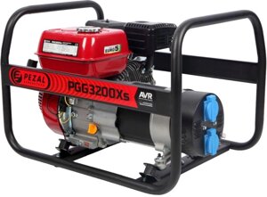 Бензиновий генератор PEZAL PGG3200XS (2.7/3 кВт, 1ф)