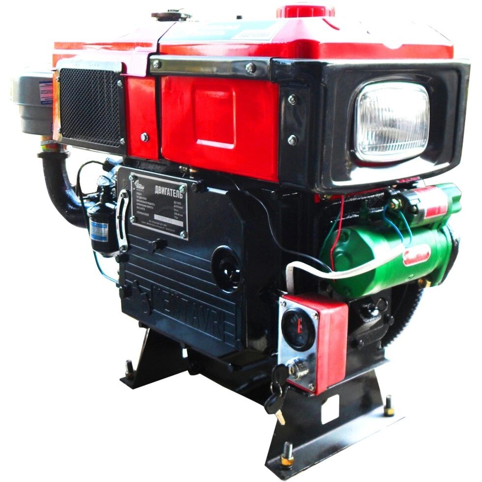 Дизельний двигун на мотоблок Zubr GN-1 / S1100E-1 (15л. с) від компанії Центр технічних рішень - фото 1