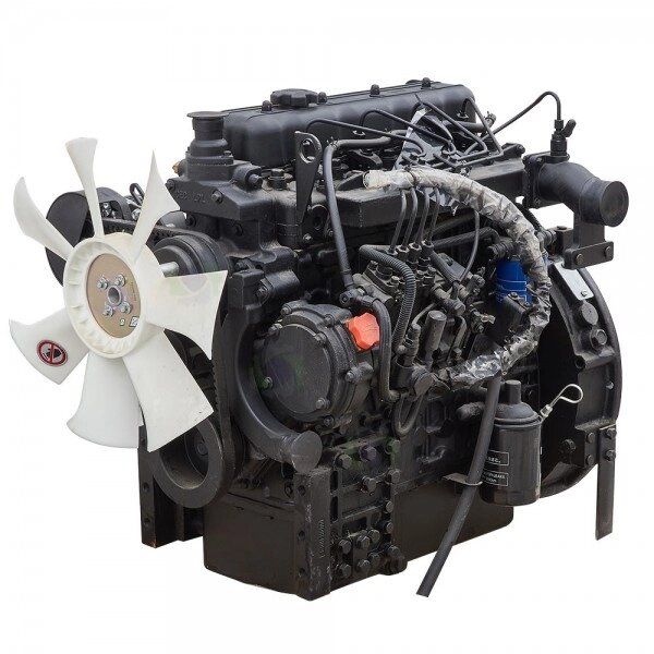 Дизельний двигун QC495T50 (ДТЗ 4504К) (50 к. с., водяні охолодж., електростарт) від компанії Центр технічних рішень - фото 1