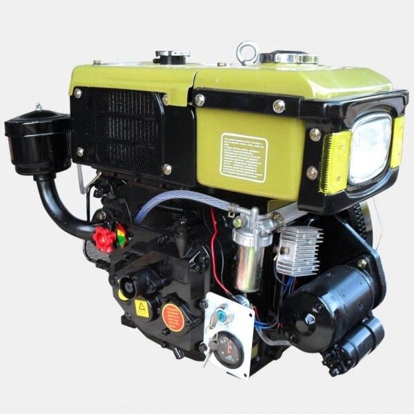 Дизельний двигун TATA R180NL GZ (8.0 к. с.) з водяним полюванням від компанії Центр технічних рішень - фото 1