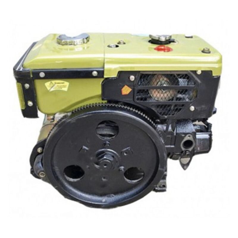Дизельний двигун ZUBR SH190NDL (10л. з + ел. стартер) від компанії Центр технічних рішень - фото 1