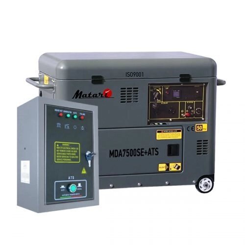 Дизельний генератор Matari MDA7500SE-ATS від компанії Центр технічних рішень - фото 1