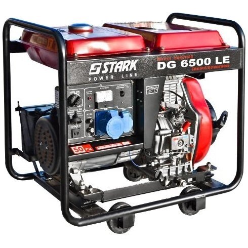 Дизельний генератор STARK DG 6500 LE від компанії Центр технічних рішень - фото 1