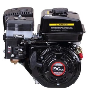 Двигун LONCIN G200F (шпонка, 19 мм, 6.5 л. с., фільтр маслян. ванні)