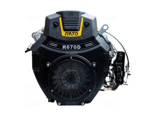 Двигун RATO R670D (вал 28,575мм; 15,5квт)