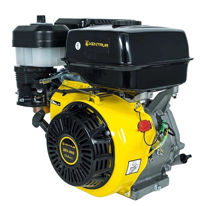 Двигун бензиновий Кентавр ДВЗ-390Б (13лс, 25мм шпонка) від компанії Центр технічних рішень - фото 1