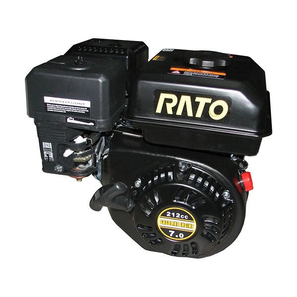 Двігун бензиновій RATO R210MC (7 к. с., понижуючий редуктор, 19 мм) від компанії Центр технічних рішень - фото 1