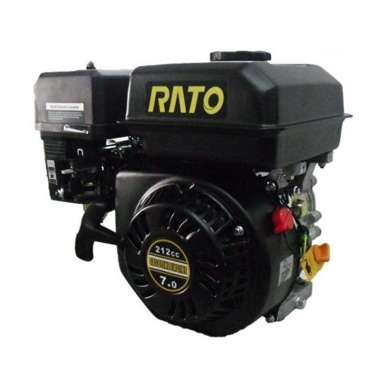 Двігун бензиновій RATO R210MH (7 к. с., редуктор, зчеплення, 19мм) від компанії Центр технічних рішень - фото 1