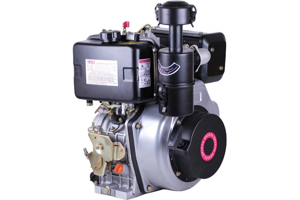 Двигун дизельний ТАТА 188D (шліци 25mm, 11 к. с.) з паливним баком та ТНВД без електроклапану від компанії Центр технічних рішень - фото 1