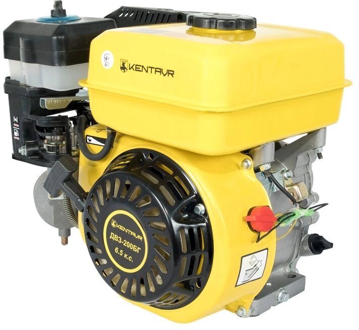 Двигун газовий Кентавр ДВЗ-200БГ (6.5лс, 19мм шпонка) від компанії Центр технічних рішень - фото 1