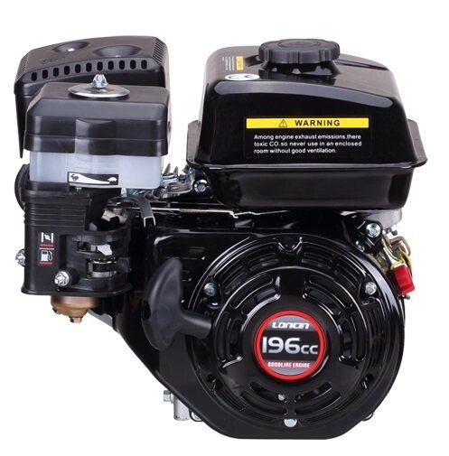 Двигун LONCIN G200F (шпонка, 19 мм, 6.5 л. с., фільтр маслян. ванні) від компанії Центр технічних рішень - фото 1