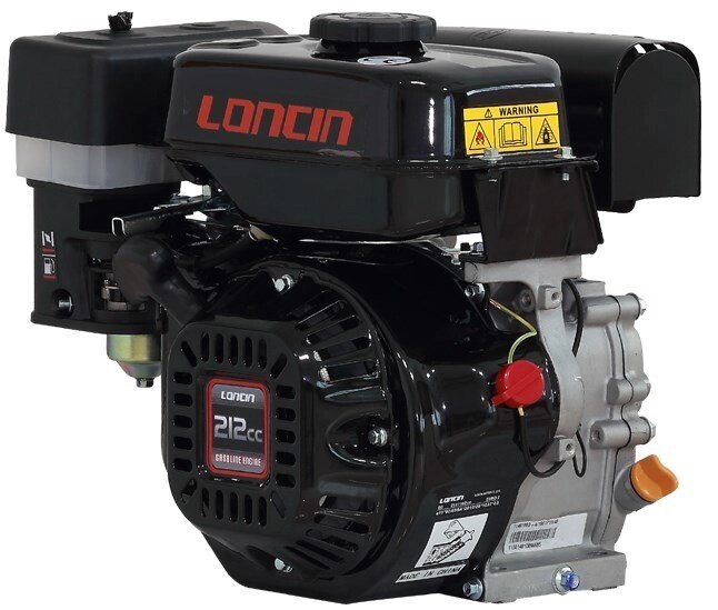 Двигун Loncin LC170F (масляний фільтр, шпонка, 19 мм, 7 л. с.) від компанії Центр технічних рішень - фото 1