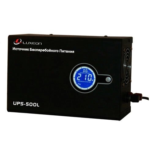 Джерело безперебійного живлення LUXEON UPS-500L від компанії Центр технічних рішень - фото 1