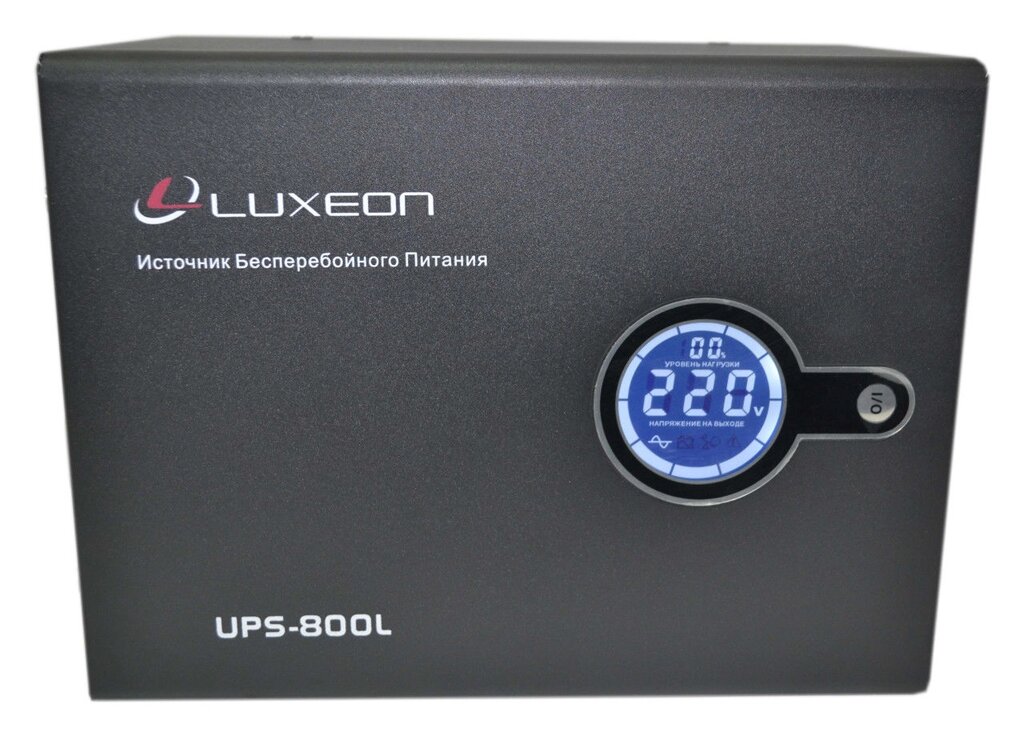 Джерело безперебійного живлення LUXEON UPS-800L від компанії Центр технічних рішень - фото 1