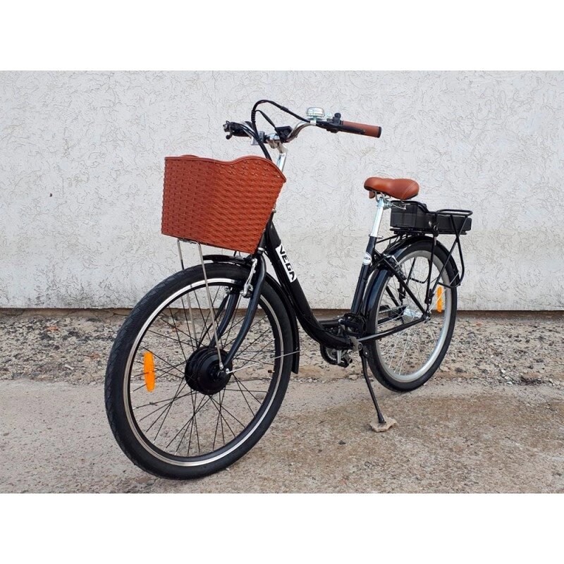 Електровелосипед VEGA FAMILY (S), сірий, АКБ на багажнику від компанії Центр технічних рішень - фото 1