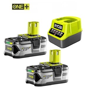 Енергокомплект Ryobi RC18120-250 ONE + 2 акумулятори і зарядний пристрій