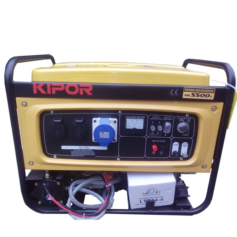 Газовий генератор KIPOR KNE 5500E від компанії Центр технічних рішень - фото 1