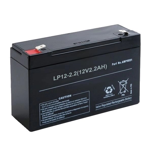 Гелевий акумулятор LOGICPOWER LP 12 - 2,3 AH SILVER (3224) від компанії Центр технічних рішень - фото 1