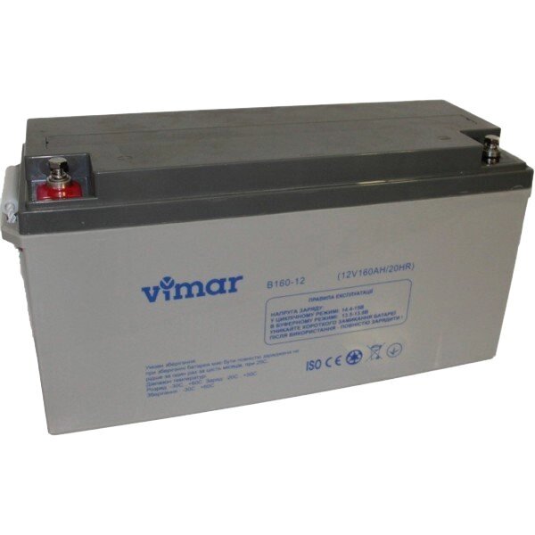 Гелевий акумулятор VIMAR B160-12 12В 160АЧ від компанії Центр технічних рішень - фото 1