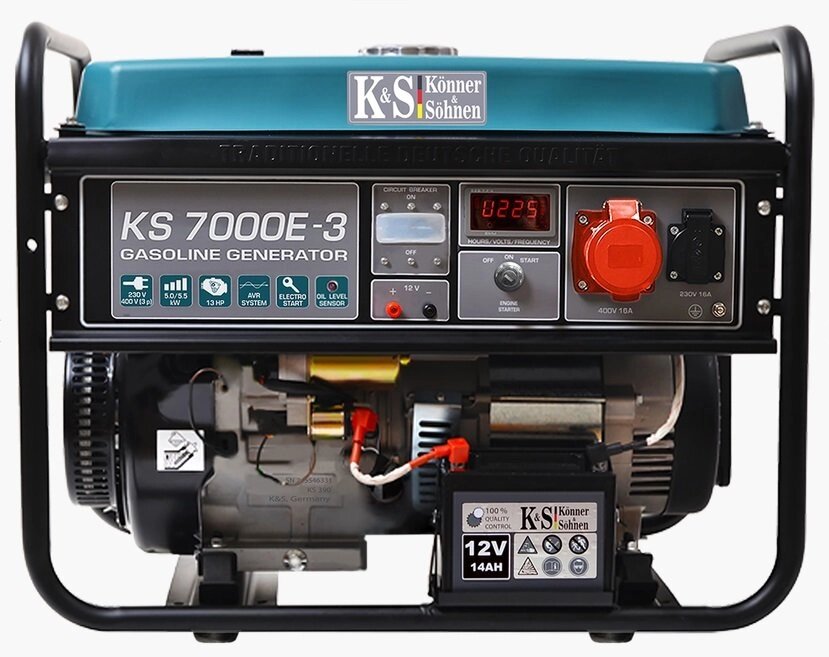 Генератор бензиновый KONNERSOHNEN KS 7000E-3 від компанії Центр технічних рішень - фото 1