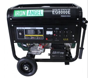 Генератор IRON ANGEL EG 8000 E