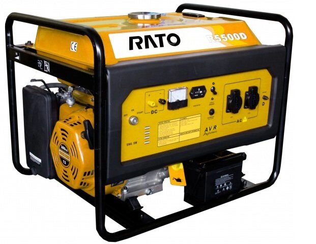 Генератор Rato R5500D 5,5 кВт від компанії Центр технічних рішень - фото 1