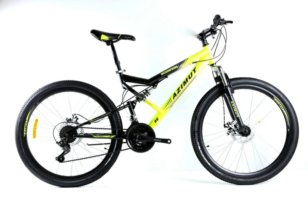 Гірський велосипед Azimut Scorpion 26 17 FRD 2021 від компанії Центр технічних рішень - фото 1