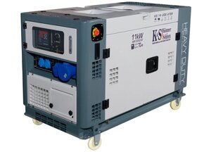 Дизельний генератор Konner Sohne n KS 14-2DE ATSR (11 кВт/21 к. с., 1ф., АВР)