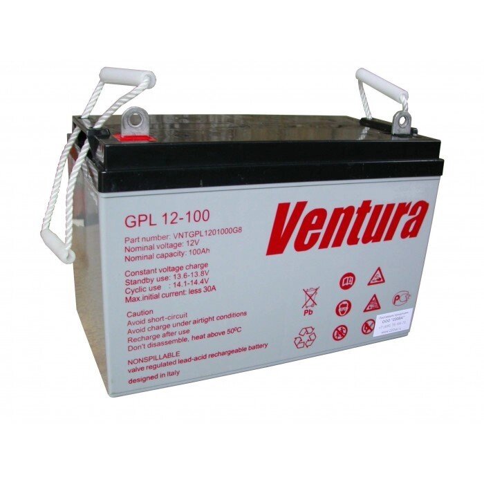 Акумуляторна батарея Ventura GPL 12-100 - опт