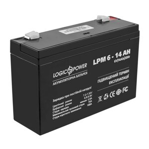 Акумуляторна батарея LogicPower LPM 6-14 AH (4160)