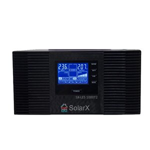 Джерело безперебійного живлення SolarX SX-LES1000T / 02 LCD, 1000VA, 12V