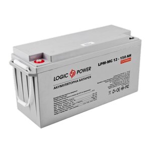 Акумуляторна батарея мультигелевий LogicPower LPM-MG 12V - 150 Ah (4197)