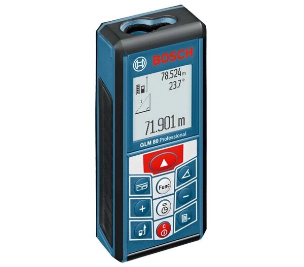 Лазерний далекомір BOSCH GLM 80 Professional (коробка) - особливості